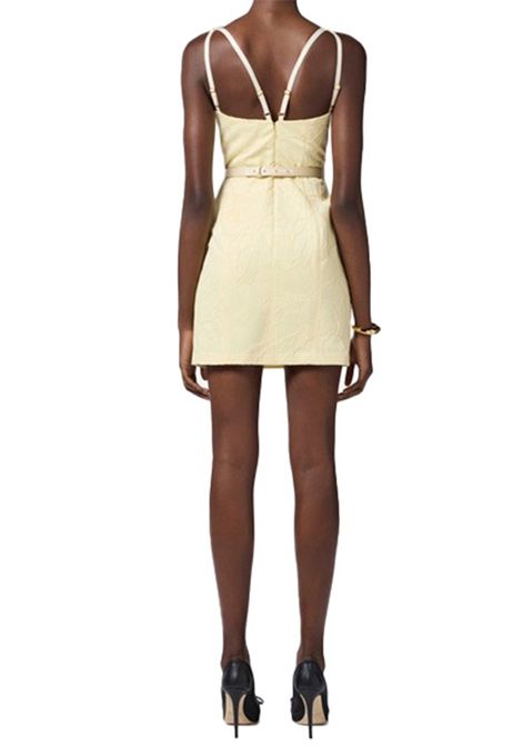 Abito Elisabetta Franchi donna AB77952E2 DC7 limone ELISABETTA FRANCHI | Abiti | AB77952E2DC7